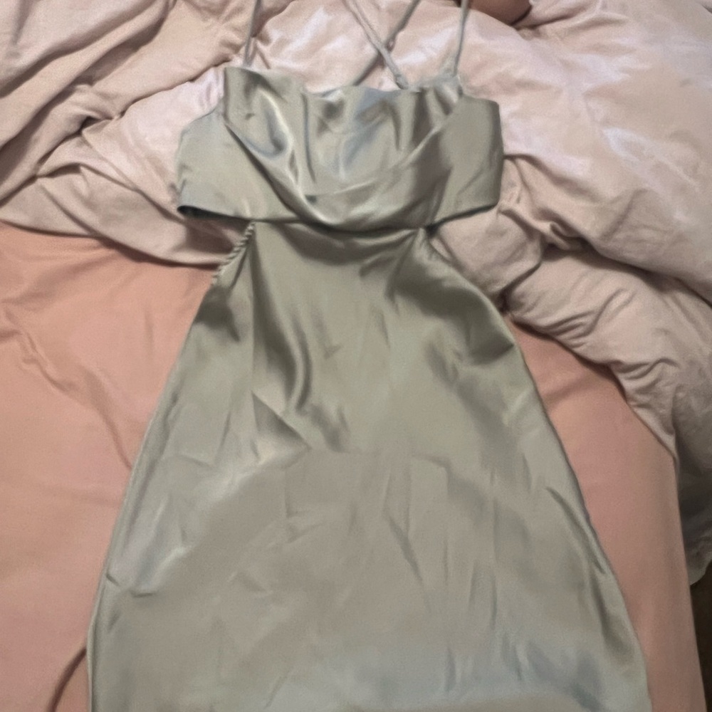 Princess Polly Elegant Satin Slip Dress